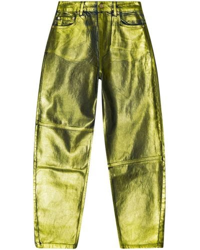 Ganni Stary Jeans - Green