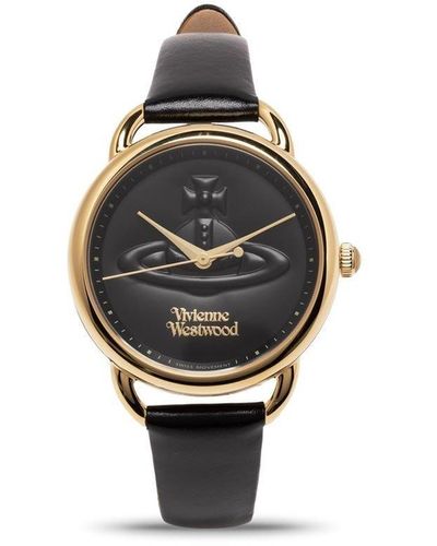 Vivienne Westwood Carnaby Horloge - Zwart