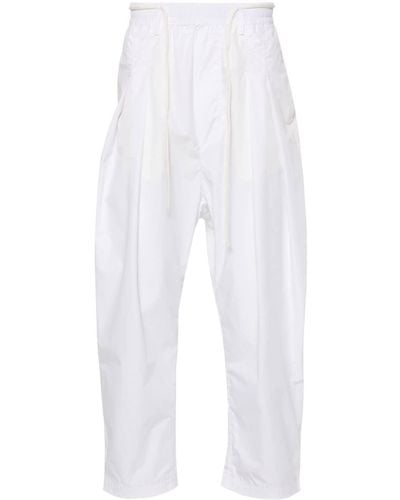Mordecai Tapered Track Trousers - White