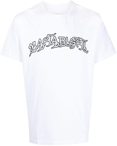 Maharishi Muay Thai T-Shirt aus Bio-Baumwolle - Weiß