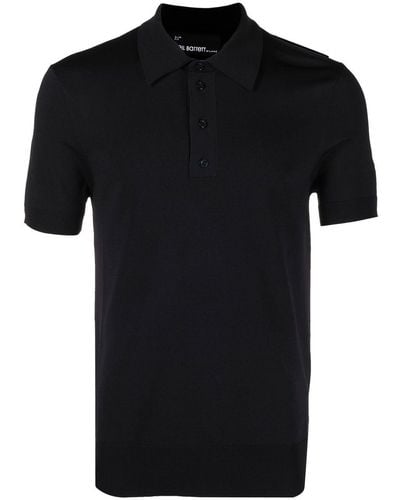 Neil Barrett Short-sleeved Polo Shirt - Black