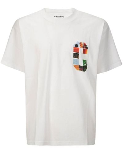Carhartt Machine 89 Crew-neck T-shirt - White