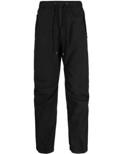 James Perse Parachute Flight Straight-leg Trousers - Black