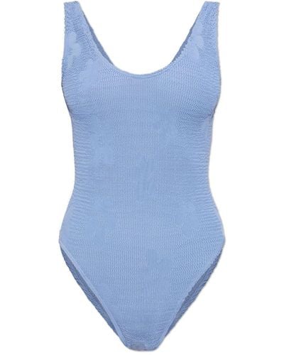 Bondeye Mara Jacquard Swimsuit - Blue