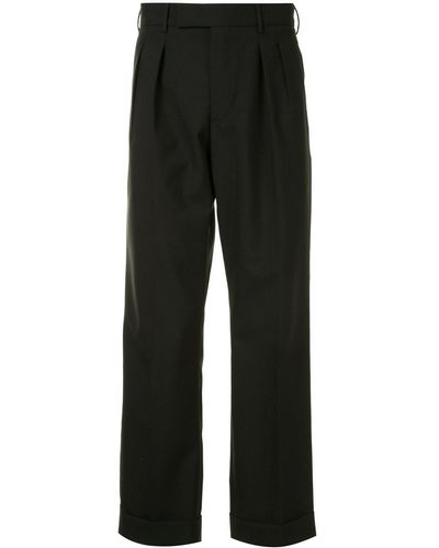 PT01 Pantalon de costume droit - Noir