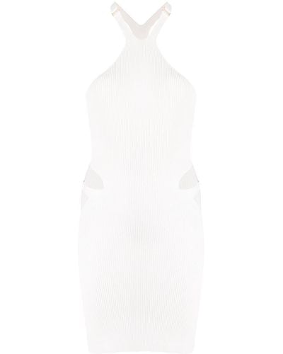 Dion Lee Cut-out Detail Sleeveless Dress - White