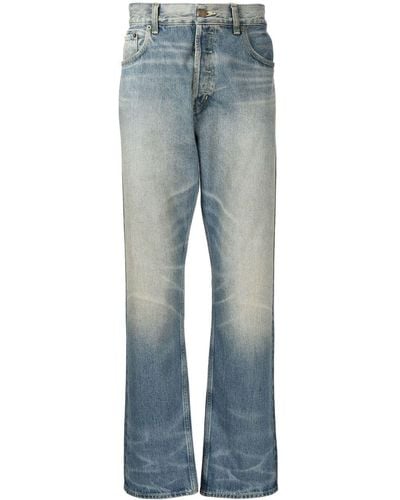 Fear Of God Low-rise Straight Jeans - Blue