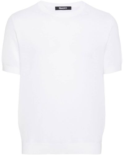 Eraldo Piqué Cotton T-shirt - White