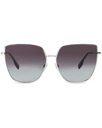 Burberry Oversized Cat-eye Frame Sunglasses - Grey