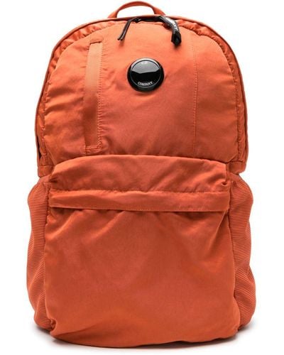 C.P. Company Nylon B Lens-detail Backpack - Orange