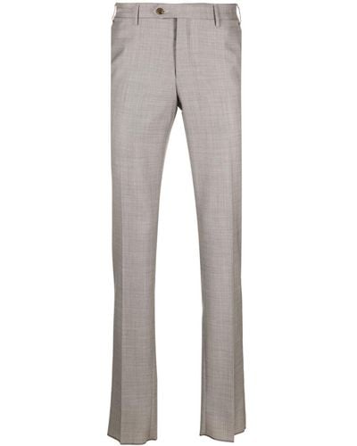 Corneliani Slim-cut Tailored Trousers - Grey