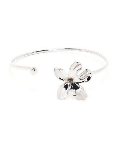 Hugo Kreit Floral Choker Necklace - White