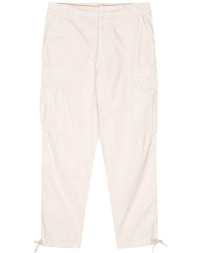 President's Cargo Field cotton pants - Blanc