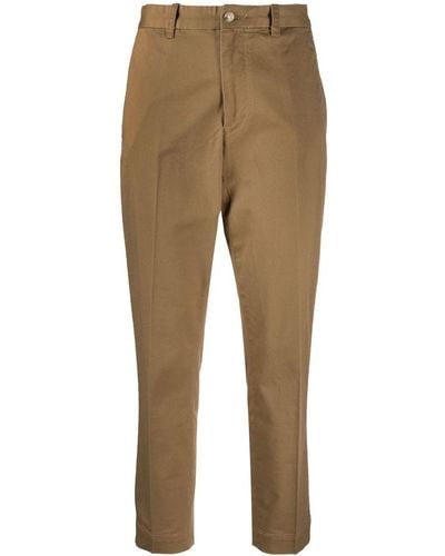 Polo Ralph Lauren Pressed-crease Cotton Chinos - Natural