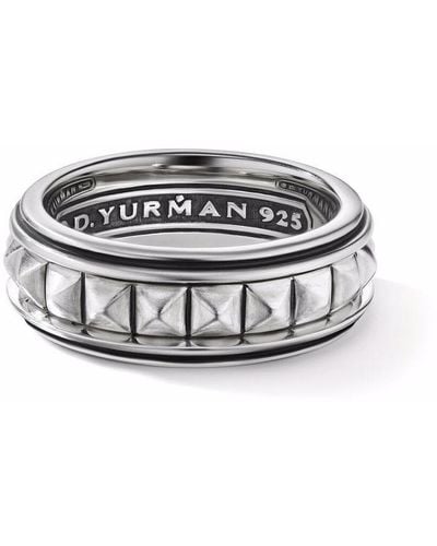 David Yurman Zilveren Ring - Metallic
