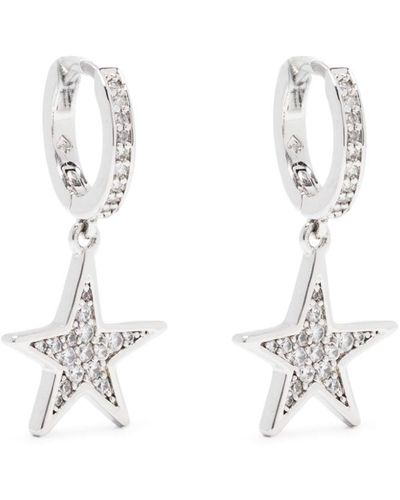 Kate Spade You're A Star フープ ピアス - ホワイト