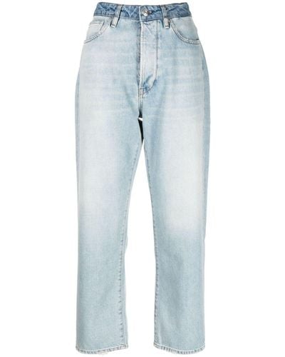 3x1 Low-rise Straight-leg Jeans - Blue