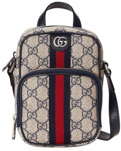 Gucci Ophidia GG Backpack - Blue