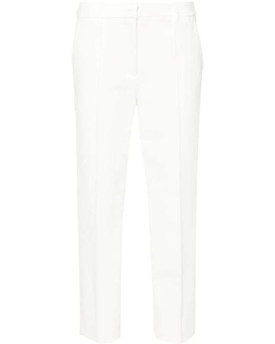 Dorothee Schumacher Emotional Essence Jersey Trousers - White