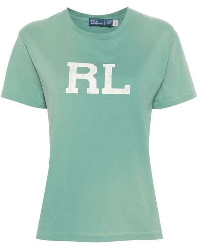 Polo Ralph Lauren T-shirt Met Logoprint - Groen