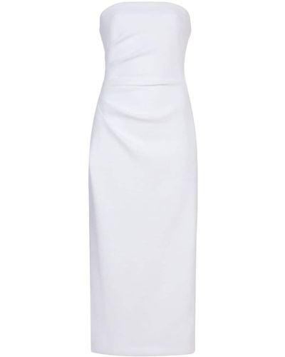 Proenza Schouler Shira Strapless Midi Dress - White
