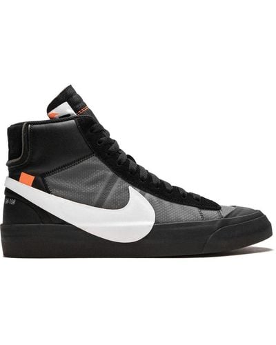 NIKE X OFF-WHITE The 10: Nike Blazer Mid Sneakers - Zwart