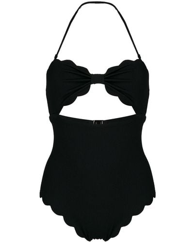 Marysia Swim Cutout Swimsuit - Black