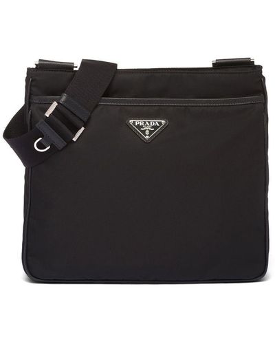 Prada Re-Nylon messenger bag - Noir