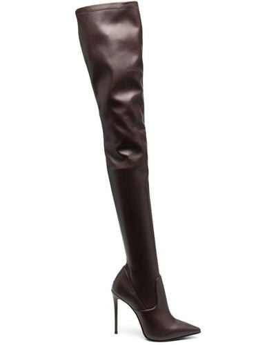 Le Silla Eva 115mm Thigh-high Boots - Black