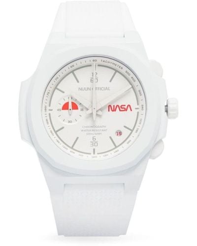 NUUN OFFICIAL Orologio Space Ranger 40,5mm - Bianco