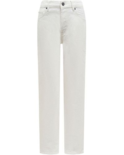 12 STOREEZ 324 Straight-leg Jeans - White