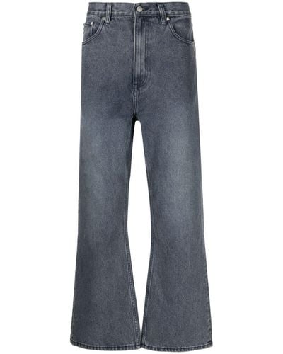 Izzue High-rise Straight-leg Jeans - Blue