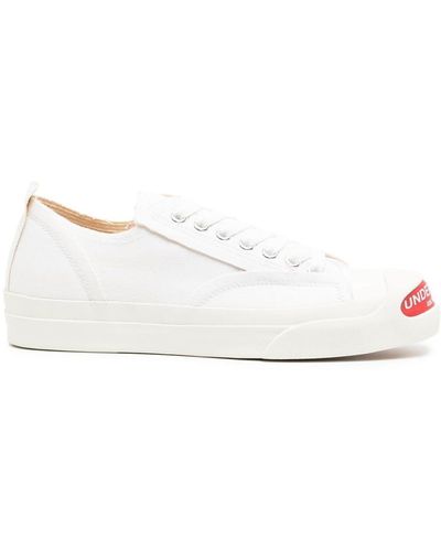 Undercover Logo-print Low-top Trainers - White