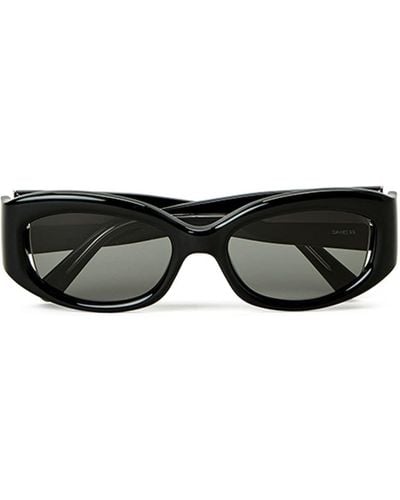 Christopher Esber Davies Beluga Round-frame Sunglasses - Black