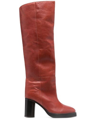 Isabel Marant Kniehohe Stiefel - Rot