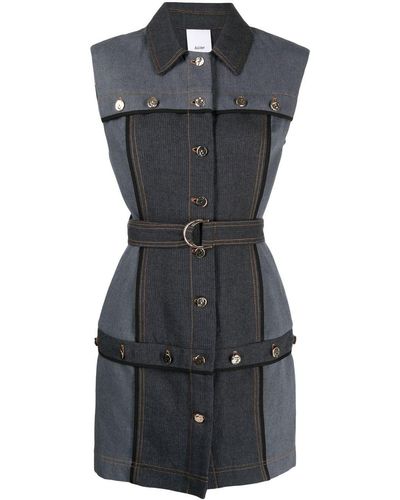 Acler Prestwich Button-up Dress - Black