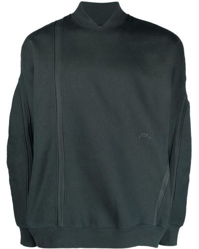 A_COLD_WALL* Katoenen Sweater Met Visgraatpatroon - Groen