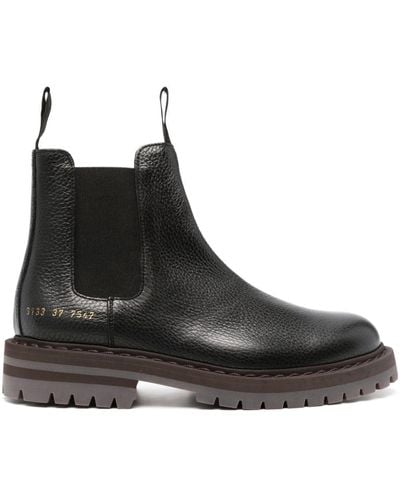 Common Projects Stivali Chelsea in pelle - Nero