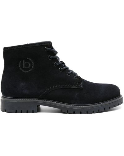 Bugatti Botas Blaco - Negro