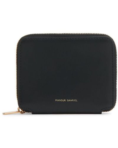 Mansur Gavriel Portafoglio con zip - Nero