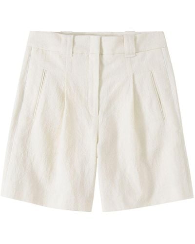 Closed Shorts al ginocchio Ralphie - Bianco