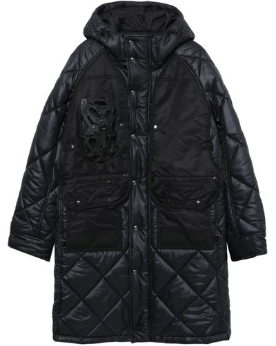 Junya Watanabe X Innerraum hooded quilted jacket - Nero
