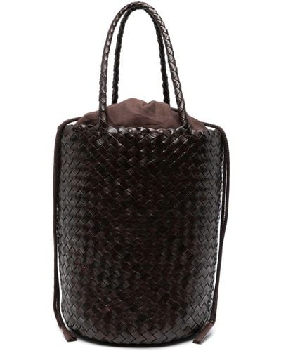 Dragon Diffusion Jacky Leather Bucket Bag - Black