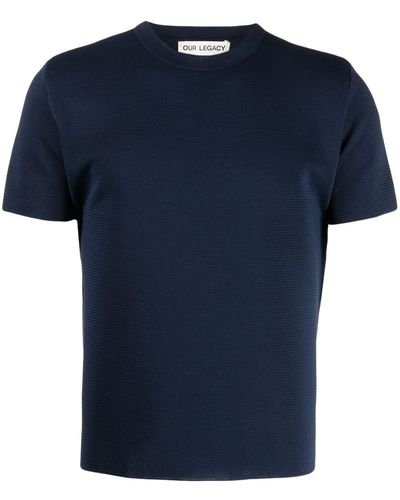 Our Legacy T-shirt girocollo - Blu