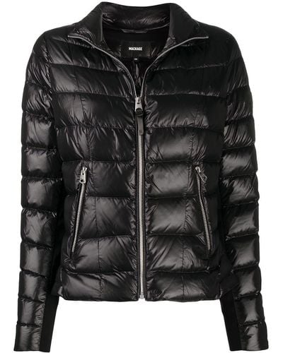 Mackage Fitted Puffer Jacket - Black