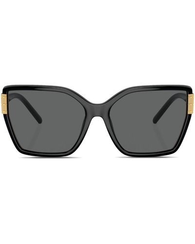 Tory Burch Eleonor Oversize-frame Sunglasses - Gray