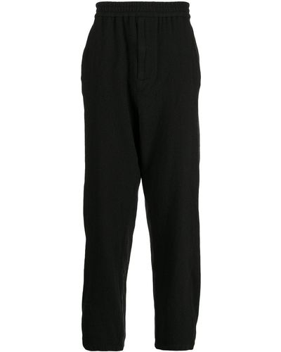 Undercover Knitted Track Trousers - Black