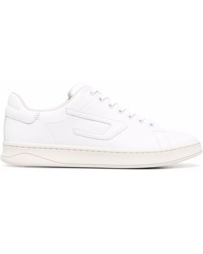 DIESEL Sneakers S-Athene Low con applicazione - Bianco