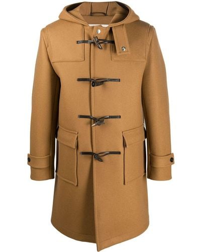 Mackintosh Duffle-coat à capuche WEIR - Marron