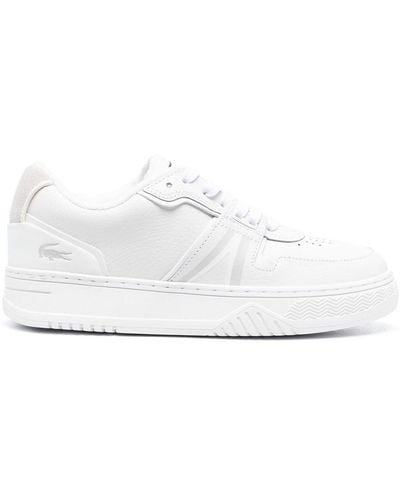 Lacoste Logo-print Lace-up Trainers - White